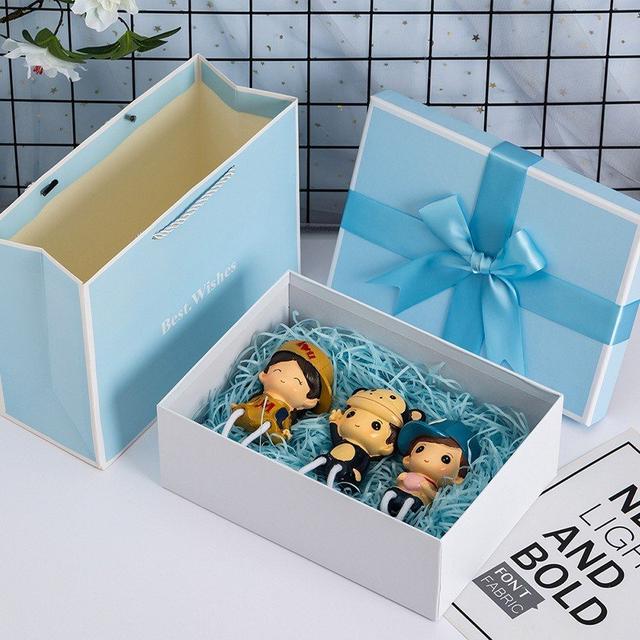 OEM ODM SET OF 3 JADE GREEN BOXES WITH RIBBON BOW