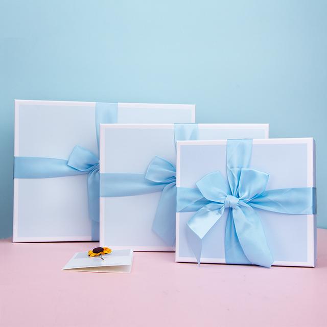 OEM ODM SET OF 3 JADE GREEN BOXES WITH RIBBON BOW