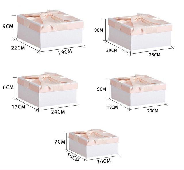 OEM ODM SET OF 3 JADE GREEN BOXES WITH RIBBON BOW
