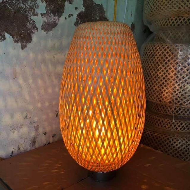 Handwoven Bamboo Lampshade, lantern, pendant lighting all 100% natural material - made in Vietnam