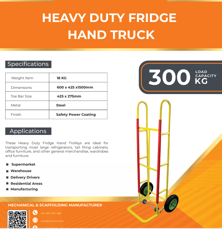 HEAVY DUTY FRIDGE HAND TRUCK