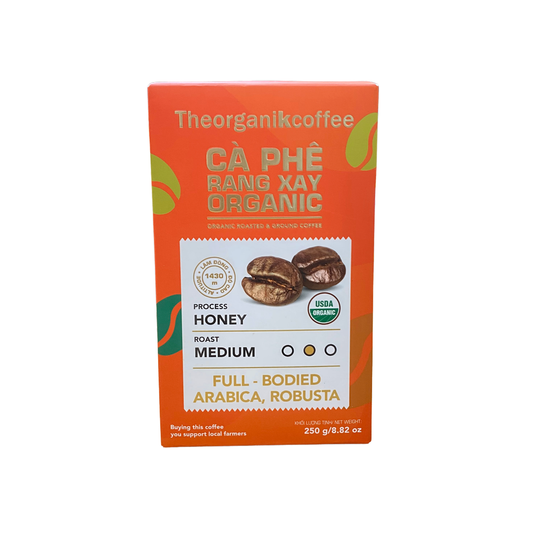 Organic Roasted & Ground Coffee ” Full-Bodied”