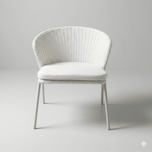 Stacking Dining Chair with Cushion