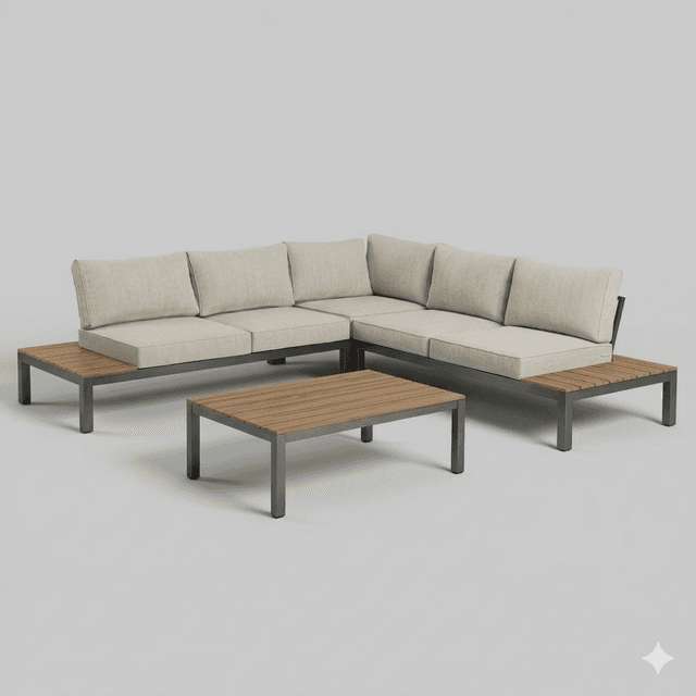 Sofa Lounge Set 5PCS