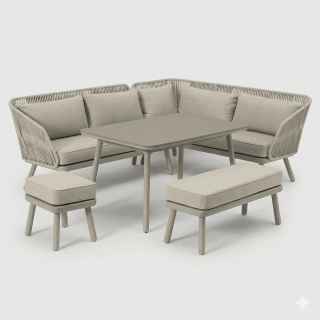 Sofa Lounge Set 5PCS