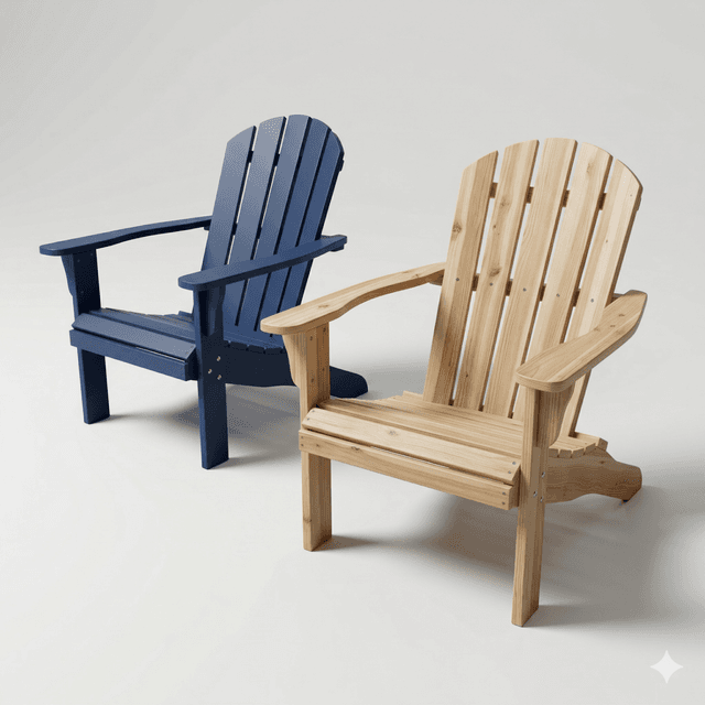 Adirondack Wood Natural