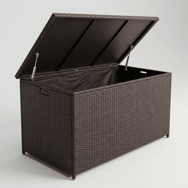 Cushion Storage Box (Wicker Design)