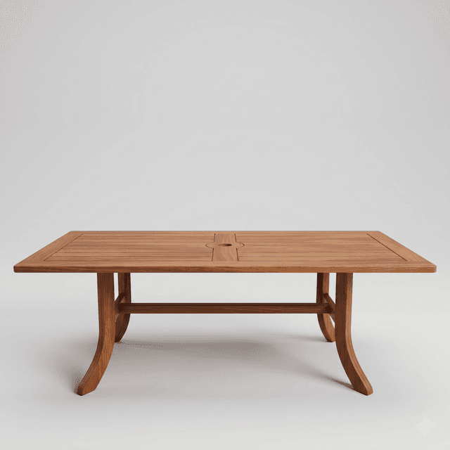 Eucalyptus Wooden Dining Table