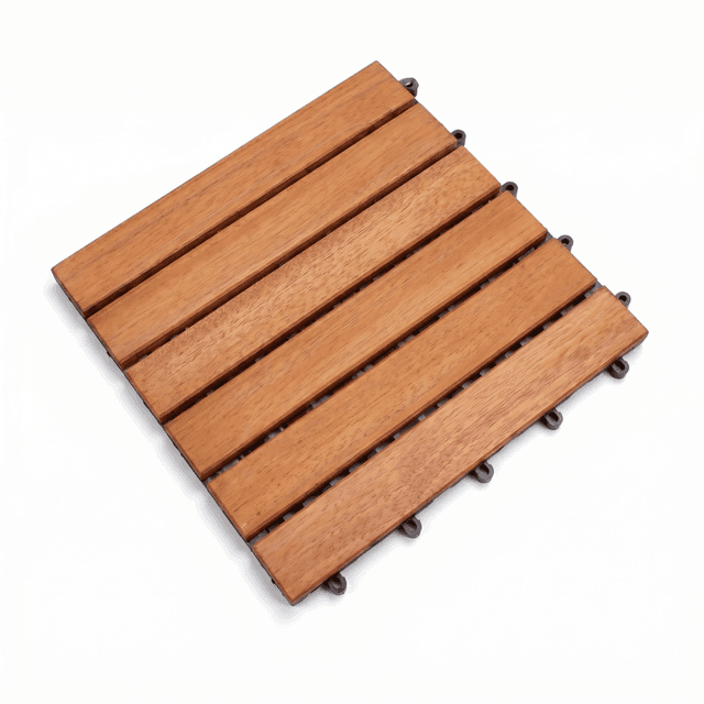 Wooden Garden Tile – 6 Slats
