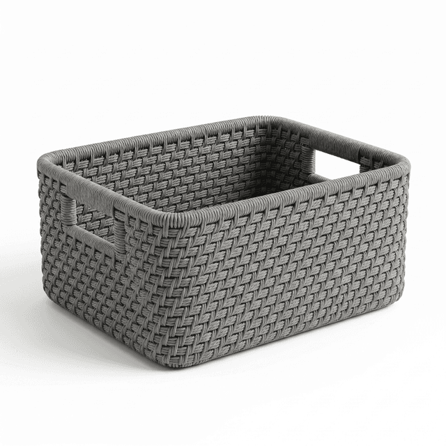 Rectangular Rattan Basket – SVI04