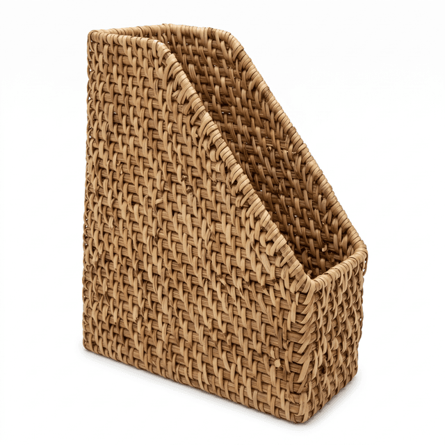 Rectangular Rattan Magazine Holder – SVI09