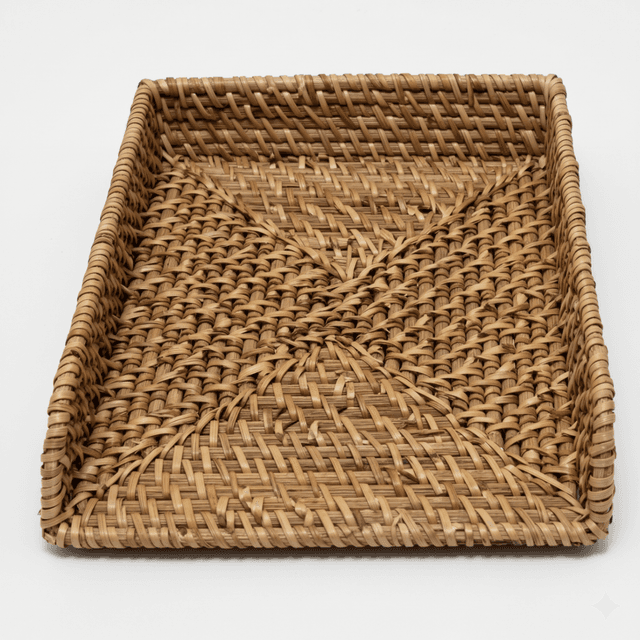 Rectangular Rattan Document Tray – SVI14