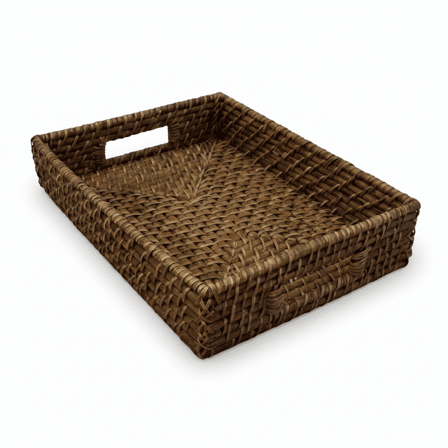 Rectangular Rattan Tray – SVI19
