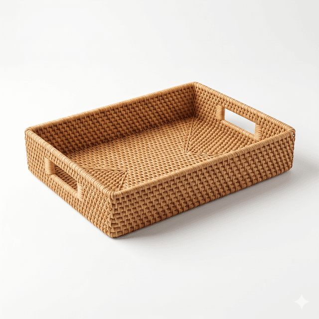 Rectangular Rattan Tray – SVI23 