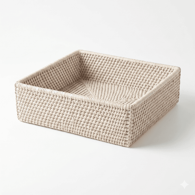 Rectangular Rattan Tray – SVI32