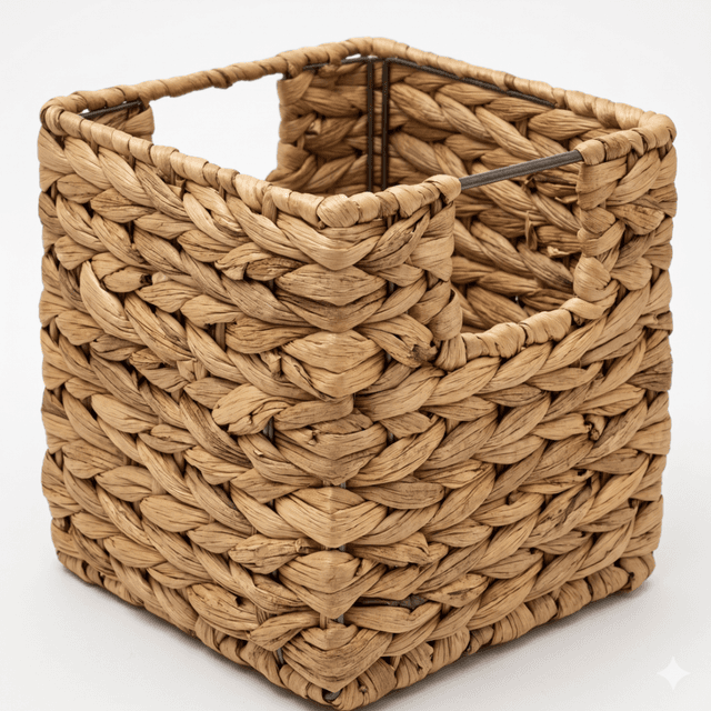 Square Water Hyacinth Basket – SVI39