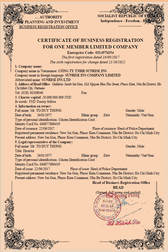 Business License