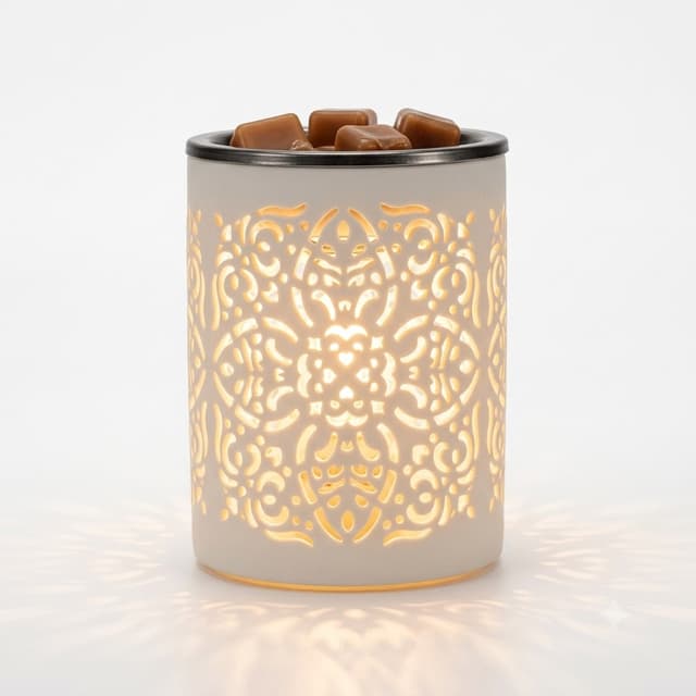 Hollow Ceramic Wax Warmer (2024 Wide Petal)