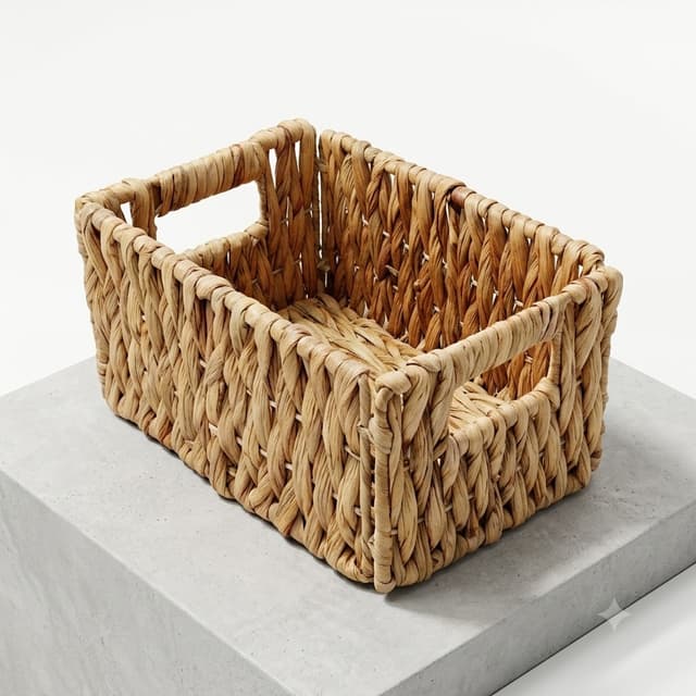 Twist Water Hyacinth Basket