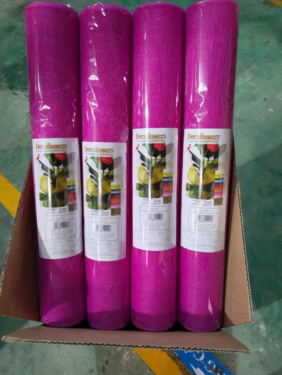 Plastic Mesh Flower Wrap