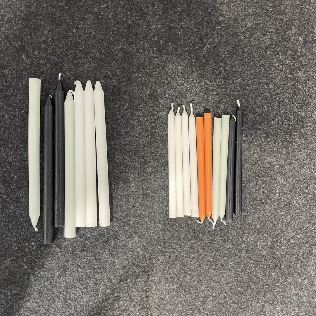 TAPER AND DINNER CANDLES