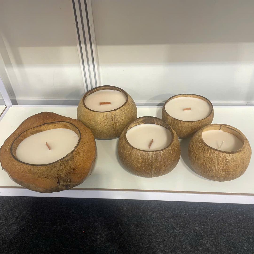 COCONUT JAR SCENTED CANDLES