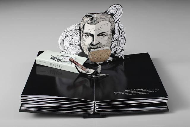 3D Pop Up Book - Bar Menu (For Reference) - Custom Pop up Card